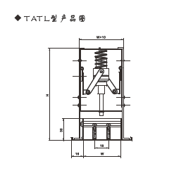 TATL型自动感温线性风口
